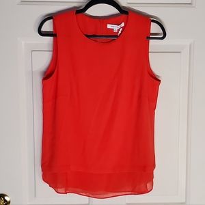 NWT- Rose + Olive, Blouse, M, Red